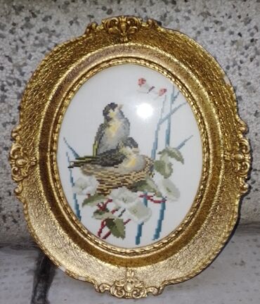 vilerov goblen devojka na steni cena: Needlepoint, Used, Paid delivery