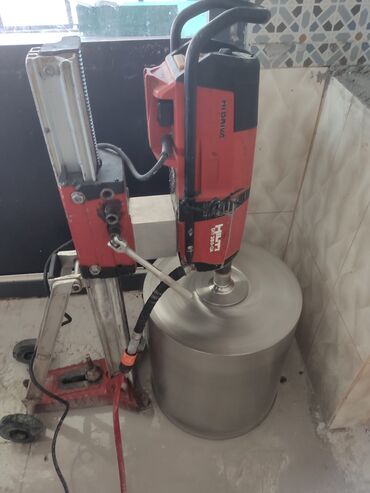 pvc qapi: Beton kəsmə beton deşmə xidməti Karot - HILTI DD 200 / 350 ilə 25 °