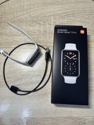 Xiaomi: Умный браслет Xiaomi Smart Band 7 Pro. Этот фитнес-трекер с