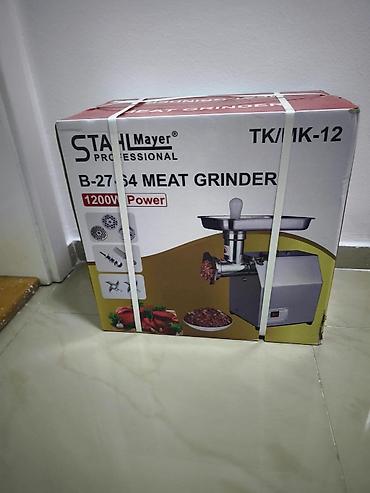 iskra brojilo: Profesionalna mašina za mlevenje mesa STAHLMayer TK/MK-12 (model — 1