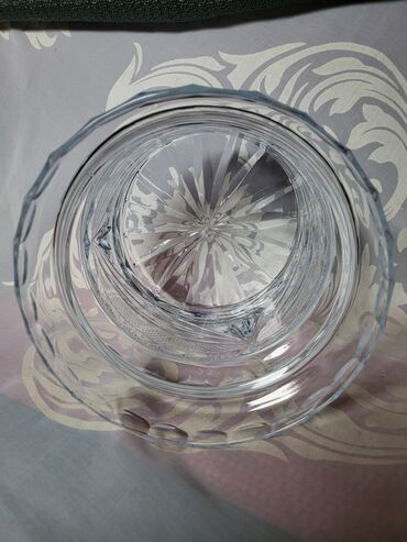 Činije: Bombonijera kristal,led kristal,rucni rad ceska 70te — 5