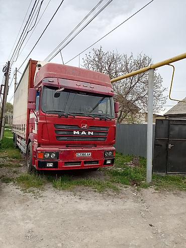 сетка военная: Тягач, MAN, 1997 г., Тентованный — 4