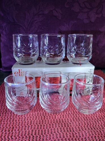 Čaše: Casice nove za zestoko pice. Casice komada 6 u ceni na lalafo.rs — 1 Čaše: Casice nove za zestoko pice. Casice komada 6 u ceni — 1