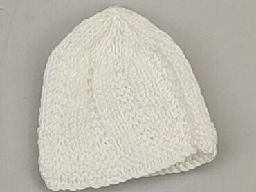 biała czapka dla dziewczynki: Hat, condition - Very good