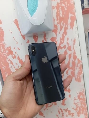 Apple iPhone: IPhone X, 64 GB, Black Titanium, Face ID