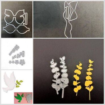 трафареты для рисования животных: Металлические трафареты, высечка для DIY, штамп для цветов