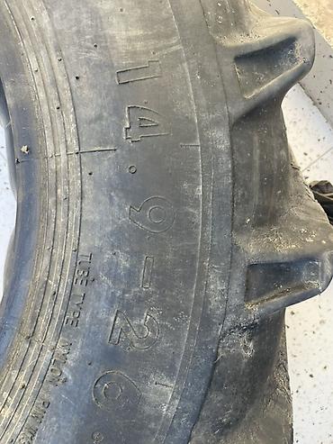 topdan teker satisi r14: Təkərlərin vəziyyəti yaxşıdır. Problemi yoxdur. Ölçüsü 14.9-R26 dı — 3