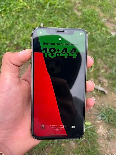 Apple iPhone: IPhone X, 64 ГБ, Серебристый, 100 % — 11