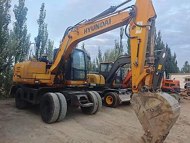 дорожная техника: Экскаватор, Hyundai, 2019 г., Колесный — 3