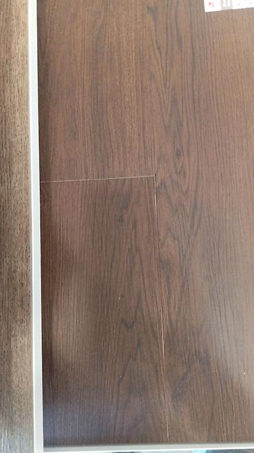 vinil panel: Vinil döşəmə paneli – taxta teksturalı, isti qəhvəyi rəng - Material — 7