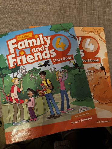 родиноведение 4: Family and Friends 4 (2nd edition) 
Class Book and Work Book
Oxford