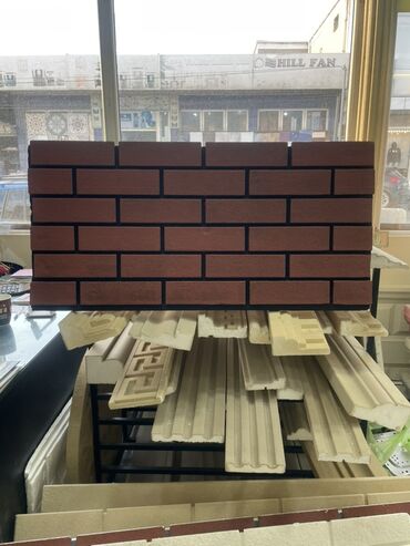 Digər bitirmə materialları: Fasad üçün dekorativ elementlər və hazır detallar - Material: sıxlığı — 41