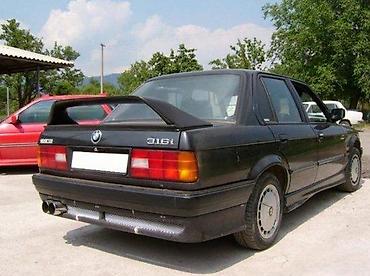 SPOJLER EVO ZA GEPEK BMW E30 KOCKICA | EVO Spojler za zadnja peta