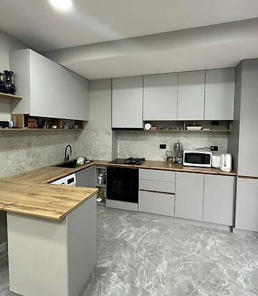 Продажа квартир: Студия, 61 м², Аламедин-1 мкр Элитка, 3 этаж, Дизайнерский ремонт — 1