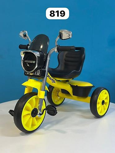 Velosipedlər: Uşaq üçtəkərli velosiped – model 819 - Dizayn: Moto-üslublu qabaq — 2