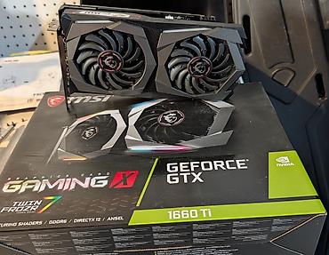 1070 ti: Videokart MSI GeForce GTX 1660 Ti, 6 GB, İşlənmiş — 1