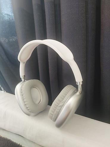 Наушники: Gümüş rəngli over-ear bluetooth qulaqcıq — 3
