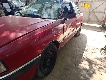 поло двигатель: Audi 90 (B3) – на разбор - Кузов: седан, цвет красный, оригинальная — 4