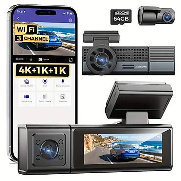 azdome m330: Videoqeydiyyatçı Azdome M500 3 Kameralı Videoqeydiyyatçı – Tam — 1