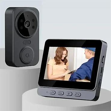 spoljna antena za wifi: KUĆNO ZVONO SA KAMEROM I MONITOROM M10 WIFI SMART | Камера за звоно — 4
