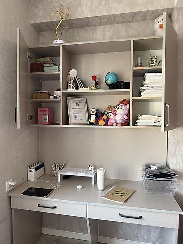 calışma masa: İşlənmiş, Açılmayan, Dördbucaq masa, 2 stul — 4