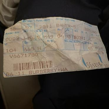 Ostala muška odeća: Original Burberry muški sako, super 100 finest quality. Logo brenda je — 4