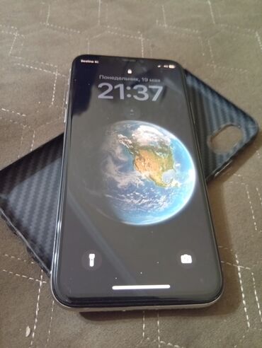 Apple iPhone: IPhone Xs, Новый, 64 ГБ, Белый, Чехол, 72 %