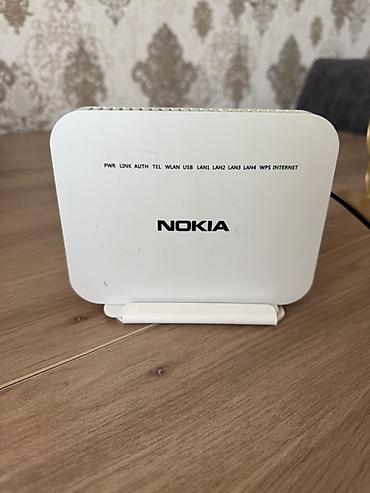 routur: Nokia G-240W-C GPON Wi‑Fi router/ONT Təcili satılır! Təsvir — 1