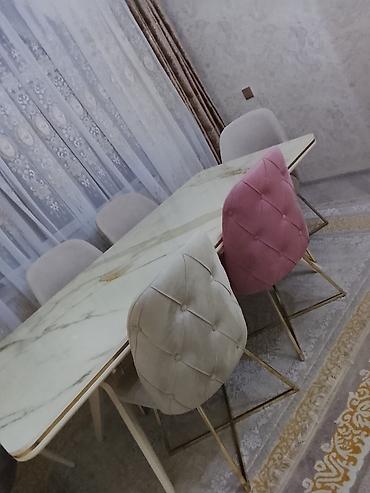Ev və bağ: *430azn* Masa desti satılır. 8 neferlikdi. Salogludan alınıb. Ünvan — 1