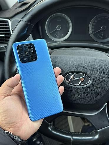 Redmi, Redmi 10C, Б/у, 128 ГБ, цвет - Синий, 2 SIM