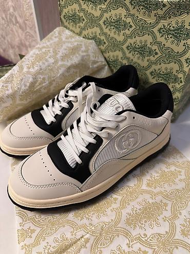 большемеры: Кроссовки, 40.5, Gucci, Новый, цвет - Белый, Самовывоз — 3