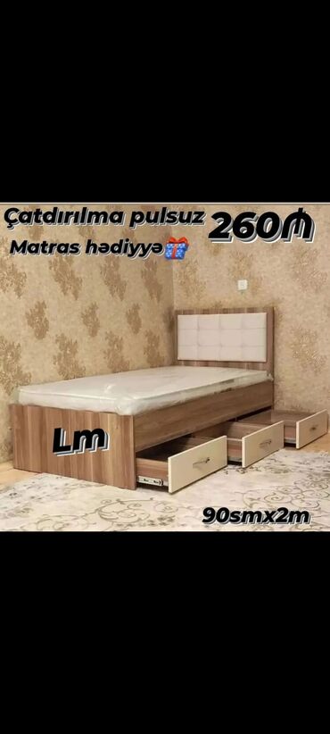 embawood matras qiymetleri: Kod Tək çarpayı*👑 _*SİFARİŞLƏ VƏ YENİ*_ *Qiymət : 260₼* Ölçü 