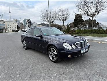 w211 radiator: Mercedes-Benz E-Class sedan (W211) - Kuzov: qara rəng, 4 qapı, yüngül — 8