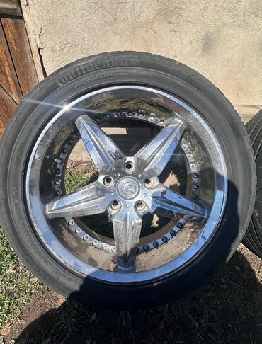 фит радиотор: Дөңгөлөктөр монтажда 215 / 55 / R 18, Жай, Колдонулган, Комплект, Жеңил унаалар, Куйма, тешиктери - 5
