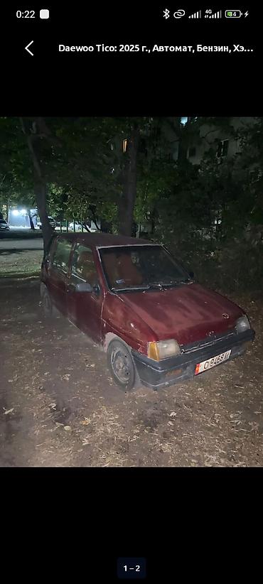 тико кузов: Daewoo Tico: 2010 г., 0.8 л, Автомат, Бензин, Хэтчбэк — 4