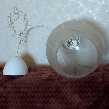 tavan dizaynlari: Çılçıraq, 1 lampa, Şüşə — 2