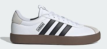 bison braon: Adidas patike – bele sa crnim prugama i gumiranim đonom u braon tonu — 1