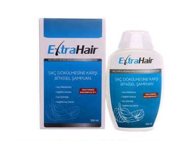 extra hair kullanımı: Extra Hair Şampun Türk istehsalı: Saç problemlərinə qarşı mübarizədə