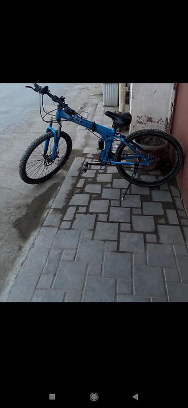 Dağ velosipedləri: Məhsul: Dağ/şəhər tipli velosiped Xüsusiyyətlər: - Rəng: mavi - — 3