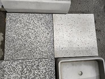 Бетонные плиты перекрытия: Terrazzo beton plitələr və beton lavabo - Material: yüksək — 1