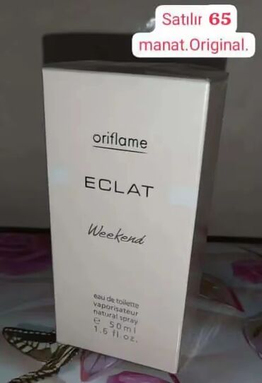 Ətriyyat: Oriflame brendinin "Dancing Lady Hypnotic Night" ətri. Bu ətir 50 ml — 42