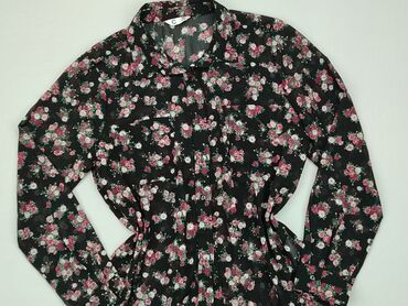 czarna bluzka dziewczęca: Bluzka, Cubus, 12 lat, 146-152 cm, stan - Idealny