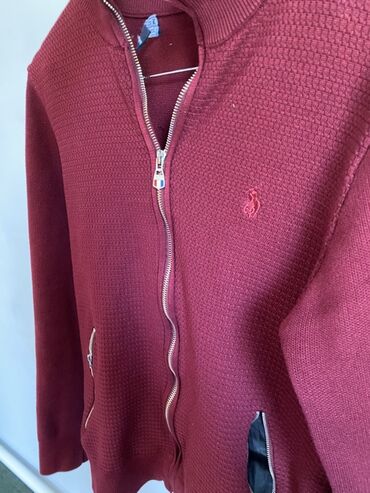 талстовка мурской: Мужская толстовка, M (EU 38), Polo Ralph Lauren, Б/у, цвет - Красный