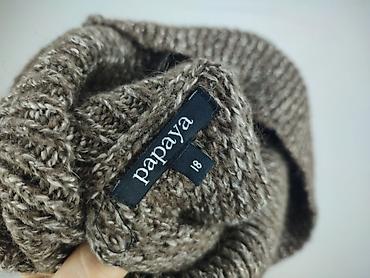 stradivarius sweter: Papaya, Golf damski, rozmiar 3XL — 4