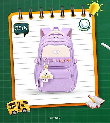 Məktəb çantaları: 🎒MƏKTƏBLİ ÇANTALARI 1. Minimalist Müasir Çanta (Kod: 048567) ❌İlkin — 14