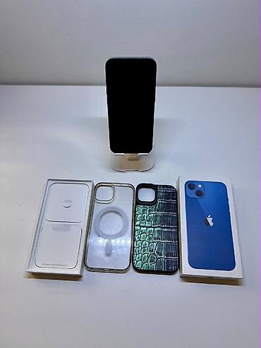 iphone 13 pto: IPhone 13, Б/у, 128 ГБ, Синий, Коробка, 84 % — 3