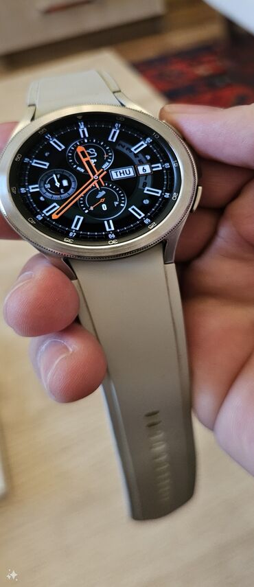 akıllı saat apple voc: Б/у, Смарт часы, Samsung, Аnti-lost, цвет - Серебристый