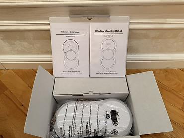 Maqnitli şüşə silən: Robot şüşə silənlər satılır.Yenidir — 4