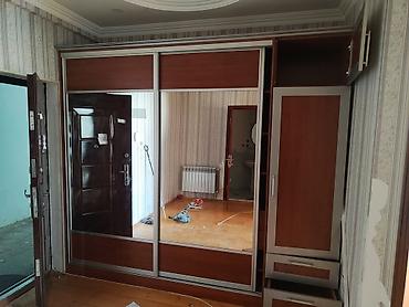 skaf kupe: Geniş güzgülü kupe şkaf sistemi - Material: laminat/MDFlam ağac — 2