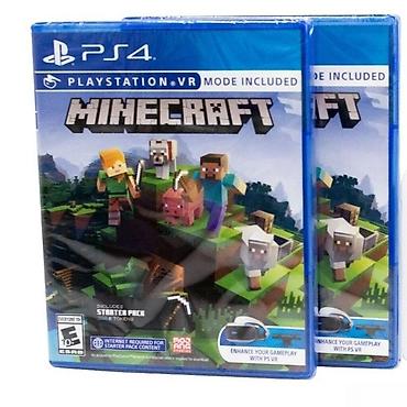 ps4 disc: PS4 üçün "Minecraft " oyun diski PlayStation 4 PlayStation 5 üçün — 1